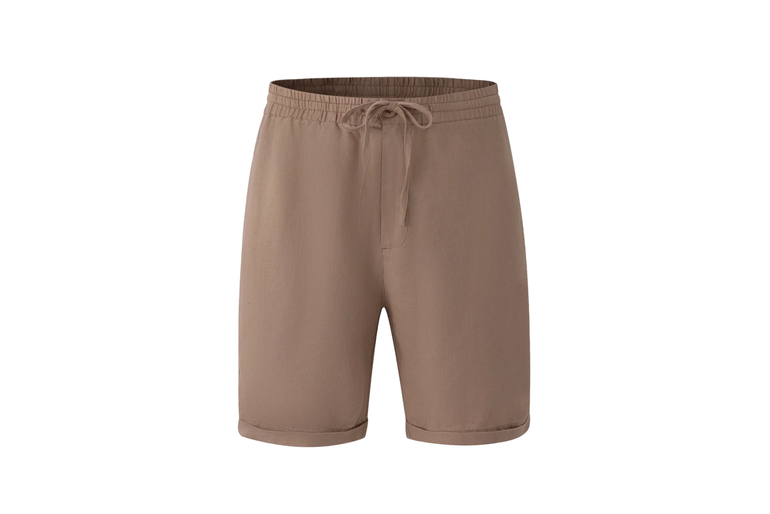 Brown Linen Short