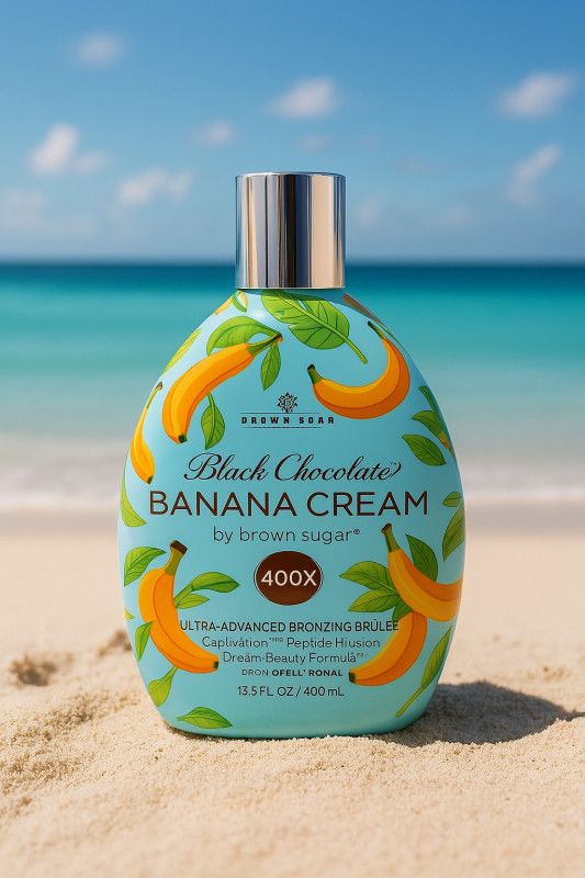 Black Chocolate Banana Cream 400ml
