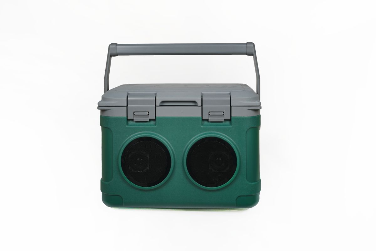 21L Camp Cooler with Bluetooth Speaker – 48-Hour Ice Retention – Portable for Camping, Beach & BBQ