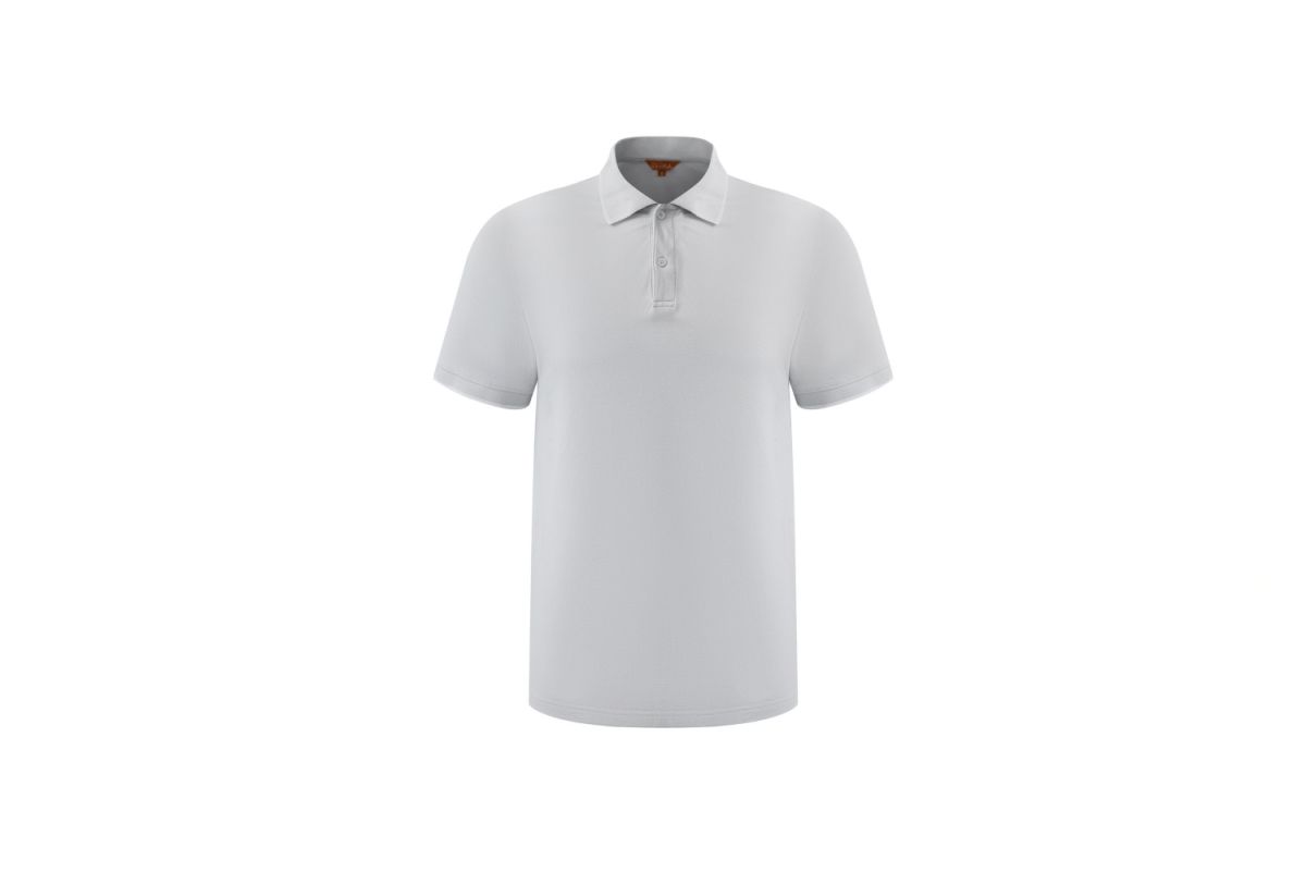 Grey Classic Polo T-Shirt
