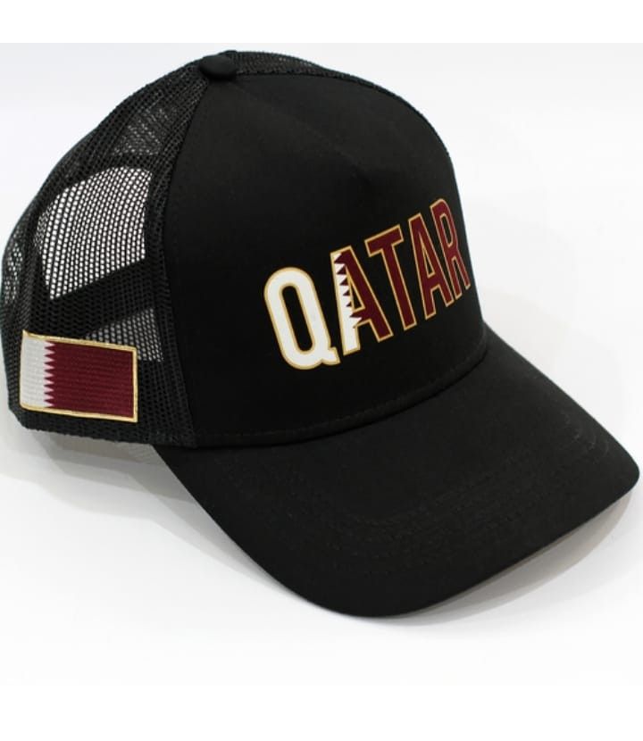 Qatar Cap Black- A – Men’s Cap | Comfortable & Stylish