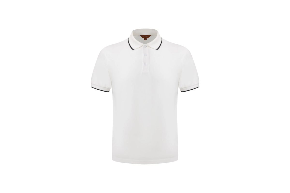 White Classic Polo T-Shirt