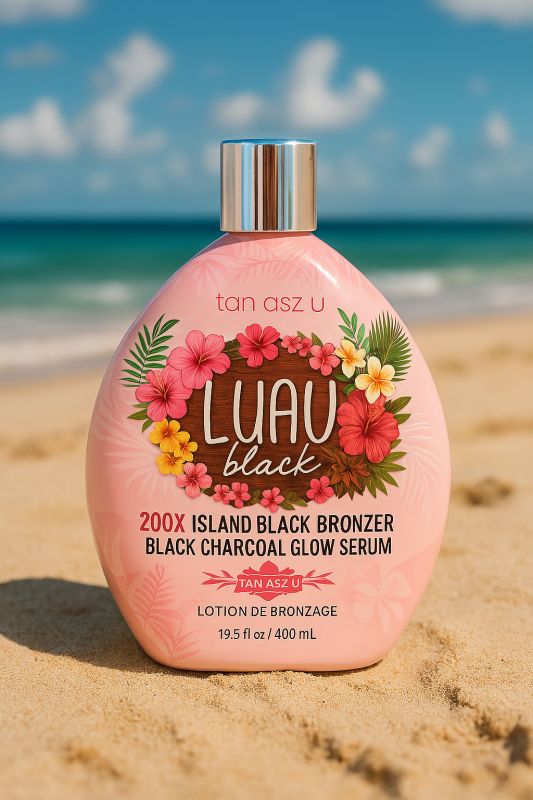 LUAU-Black charcoal glow serum